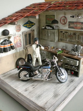 1:18 Harley Davidson Diorama