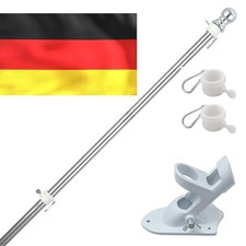 Fahnenmast Set 180cm mit