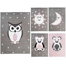 Teppich Kinderteppich Kurzflor