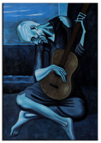 Pablo picasso alt - picasso, gitarristen