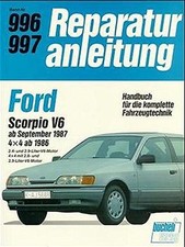 Ford Scorpio V6 ab September 1987 4x4 1986 Reparaturanleitung Reparatur-Handbuch