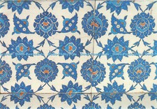 D062122 iznik fliese mit - iznik,