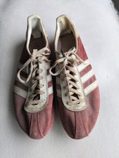 Schnäppchen Adidas Spikes Model Saturn Leichtathletik Sprintschuh Vintage rot