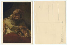 10668 - Rembrandt: Der Segen Jakobs - alte Ansichtskarte