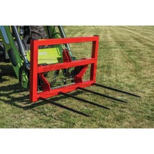 Ballengabel Ballentransportgabel Dreipunkt Euroaufnahme 4Zinken 1100mm 778755622