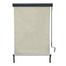 B-Ware Vertikalmarkise MCW-F42, Rollo, UV-Schutz 50 Stoff 250x100cm, creme-beige