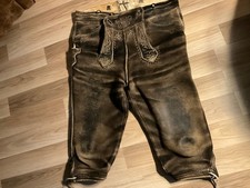 vintage Hirsch  Lederhose alt