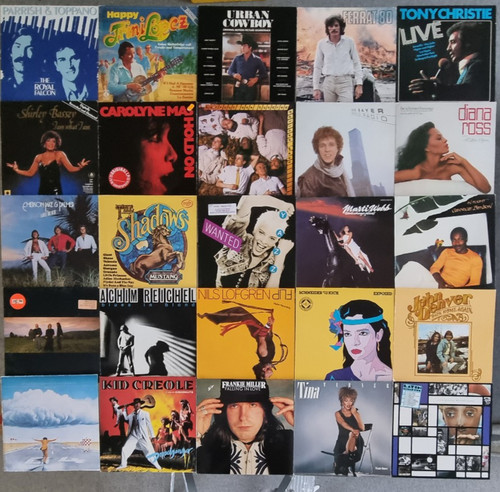 25x vinyl rock pop - 25x, lp
