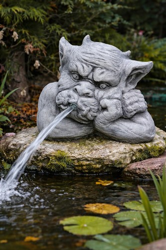 Wasserspeier/Wasserspiel