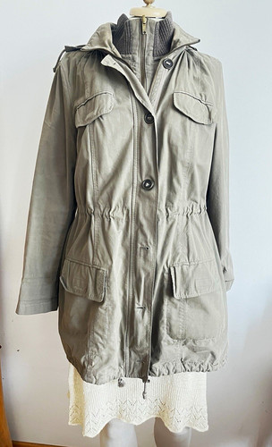 Hessnatur damen parka oliv - damen,