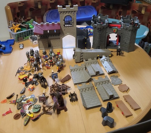 Playmobil ritterburg konvolut - playmobil,