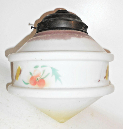 Old ceiling light glass - old,