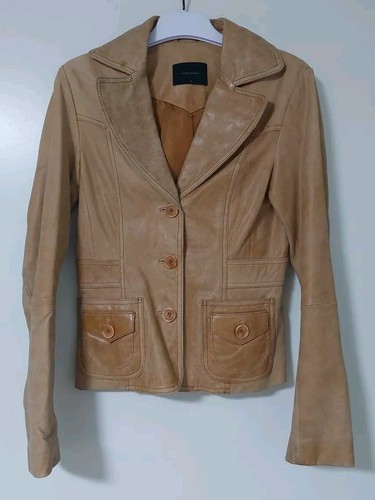 Lederjacke von vero moda - lederjacke,