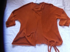 amandine Pullover  terra cotta
