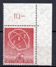 Berlin 71 ERP 1950 als Eckrand