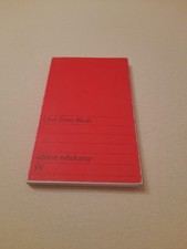 ÜBER ERNST BLOCH  edition