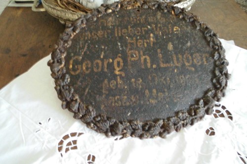 Antike platte grabplatte - antike, /