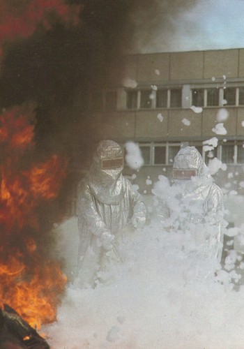 Ddr bildpostkarte feuerwehr - ddr,