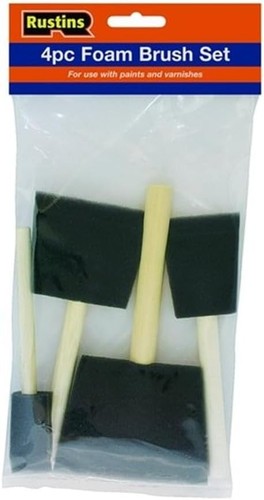 Rustins poly schaum pinsel - poly,