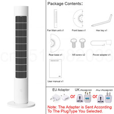 MIJIA Smart DC Inverter Tower Fan 2,Energy-Saving,150° Ultra-Wide-Angle Ventilat