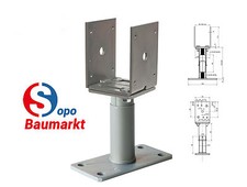 Pfostenträger je nach Wahl