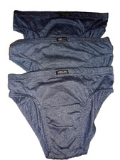 3 Herren Slip  Gr.L oder 6 Blau Freshbody Underwear##