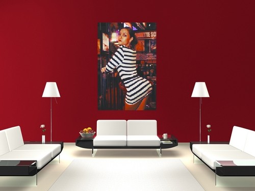 Riesen poster xxl sasha - sasha, grey