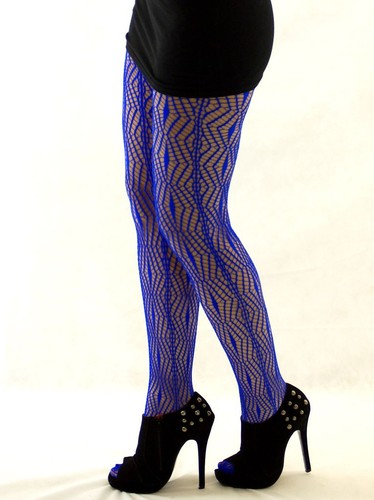 Spitzen gemusterte strumpfhose - spitzen,