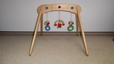 Spielbogen für Baby, Spieltrapez aus Holz