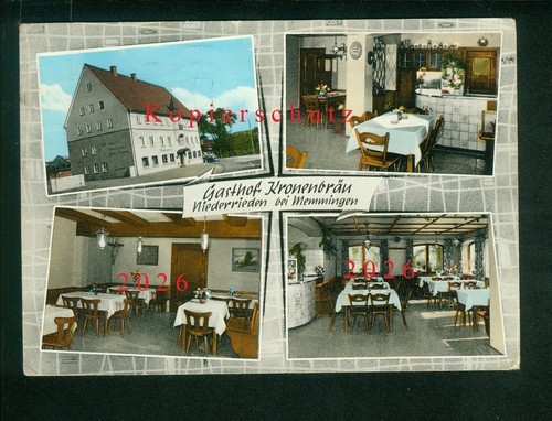 Niederrieden bei memmingen - ak,