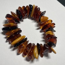 Bernstein Nugget Armband XL 44