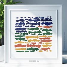 Steinwand Muster v2 Schablone