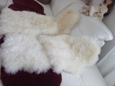 2 x  Lammfell Schaffell  Linea