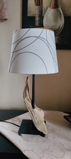 Handgearbeitete Treibholzlampe Tischlampe Schwemmholz