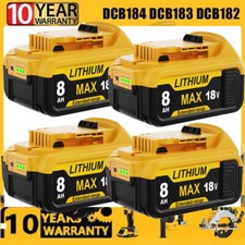Original Für DeWalt DCB200 Akku 18V Li-Ion Ersatz DCB182 DCB205-2 DCB184 9Ah 7Ah