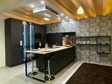 Nolte Ausstellungsküche M15 Manhatten, 48N Eiche Nero