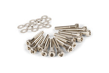 Schraubensatz Variodeckel Piaggio Stahl / verchromt