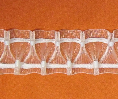 Smokfaltenband transparent - 5m,