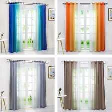 2 Stück Gardinen Farbverlauf