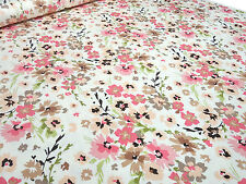 Stoff Viskose Jersey Blumen