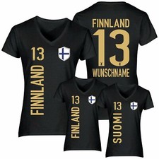 FanShirt FINNLAND Trikot Damen