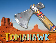 Tomahawk 32 cm ✴ Indianer-Kinder-Axt ✴ leichtes Kriegsbeil aus festem Moosgummi