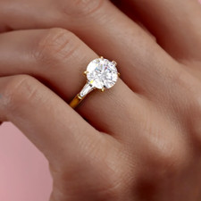 Diamant Verlobungsring 14k
