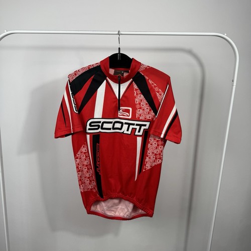 Scott radtrikot rot - rot, schwarz