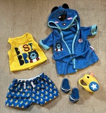 Baby Born Bademantel Badeset Deluxe Brother Junge 
