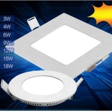 LED Panel Einbauleuchte 3W 9W