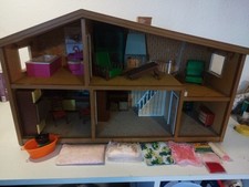 DDR Puppenstube Puppenhaus Spielhaus Etagen Möbel Zubehör Retro Lundby 70er