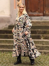 GOZZIP - Lagenlook KLEID in