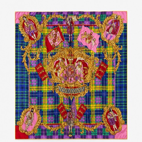 Versace seidentuch the clans - versace, "the