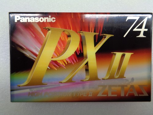 Audiokassette panasonic ii - px,